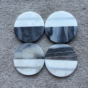Juego de Posavasos de Mármol y Madera en Oferta para Hogar, Oficina, Cocina, Mesa de Café, Mesa de Comedor, Barra, Tazas de Té, Cantidad al por Mayor - Product Image 4