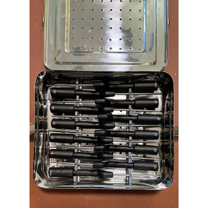 Juego de 11 Curetas Codman MicroSect, Curetas MIS para Columna Vertebral, Instrumentos Quirúrgicos Neuroquirúrgicos y Ortopédicos Cervicales - Product Image 1