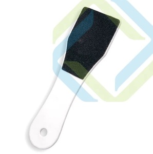 Fashionable Easy-to-Use Manicure Pedicure Kit Stainless Steel Metal Foot Scraper Skin File Durable Portable Professional - Product Image 4