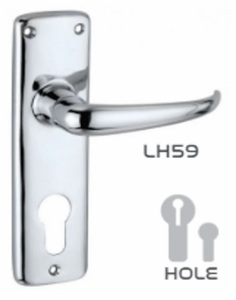 Cerradura Eléctrica Metálica con Manija de Palanca de Zinc/Zamak para Puerta de Casa, Sistema de Control de Acceso - Product Image 1