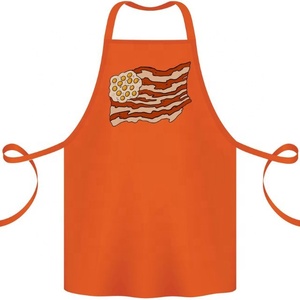 Sur demande sans manches Chef 55x68cm tablier coton lin fleur imprimé cuisine slip chasuble femmes maison cuisine cuisson taille bavoir - Product Image 5