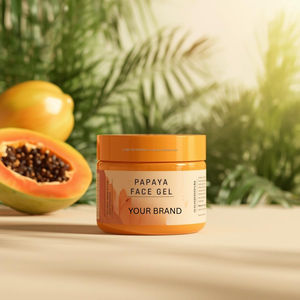 Gel Facial de Papaya, Gel Natural Iluminador, Hidratante, Calmante y Refrescante para Todo Tipo de Piel, Marca Privada OEM - Product Image 3