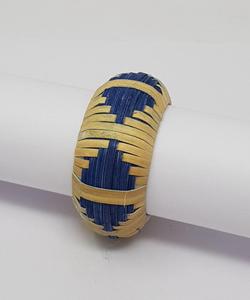 Anillos de Servilleta Redondos Clásicos de Bambú y Yute de 5 cm de Ancho para Fiestas - Product Image 2