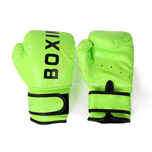 Vente directe d'usine, gants de boxe en cuir pour l'entraînement, avec fonction d'évacuation de l'humidité, options unisexes personnalisables - Sécurité sportive en stock - Product Image 2