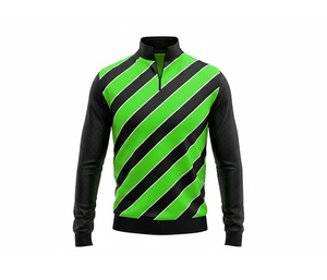 Custom Sports Quarter Zip Jersey Manufacturer <b>Men</b> Women Youth Sportswear Quick Dry Team <b>Pullover</b> - Product Image 1