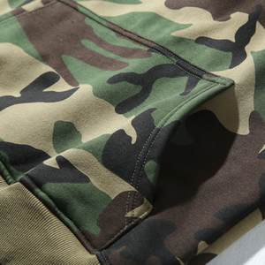 Sudadera con Capucha Personalizada para Hombre, 500gsm, Camuflaje, Fabricantes al por Mayor, Sudaderas Extra Grandes Unisex Personalizadas - Product Image 4