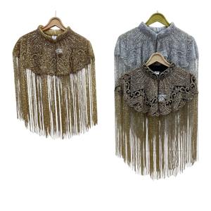 Cape à paillettes perlées 2025 en tissu 100% coton – Meilleur prix d'Inde - Product Image 1