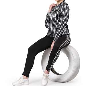 Conjunto Deportivo de Mujer de Primera Calidad, Fabricante Pakistaní, Venta Caliente, Invierno, Informal, Poliéster/Algodón, Color Sólido, Secado Rápido - Product Image 5