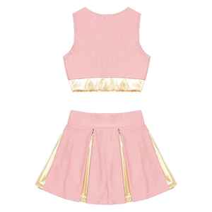 Uniformes Deportivos Personalizados al por Mayor, Diseño Moderno y Elegante para Equipos, Uniformes de Animadoras para Mujer, Tela Resistente y Cómoda, OEM - Product Image 6