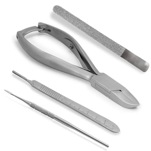 Juego de Pedicura de Acero Inoxidable 2026 con Estuche, Buen Proveedor, Duradero, Ligero, Antideslizante, Instrumentos de Podología - Product Image 1
