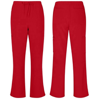 Pantalon de travail médical unisexe personnalisé avec cordon de serrage, style cargo, pour infirmières, en tissu sergé 100% haute qualité, pour usage hospitalier, avec poches pour instruments.