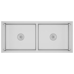 Fregadero de Cocina Hecho a Mano de Acero Inoxidable - Product Image 2