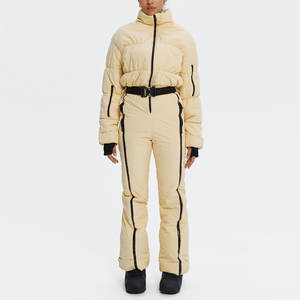 Combinaison de ski une pièce imperméable et coupe-vent pour femme 2026 – Ensemble chaud pour le snowboard et les activités de plein air - Product Image 3