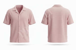 Chemise boutonnée décontractée sur mesure, respirante, en coton et lin léger, couleur unie, pour l'été, le travail en extérieur ou au bureau - Product Image 6