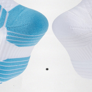 Comfortable Solid Color Spring Sports <b>Socks</b> <b>High</b> Quality Breathable Quick Dry Customizable Body Football Basketball <b>Knee</b> <b>Socks</b> 2 - Product Image 6