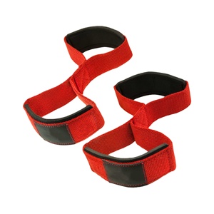 Customized Elastic Cotton Weight <b>Lifting</b> Wrist <b>Straps</b> with Custom Logo <b>for</b> Fitness Gym Bodybuilding Workout-ZEBRA SPORTS - Product Image 4