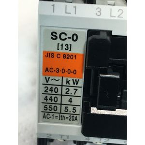 4 contactores Fuji Electric SC-0, 4NC0F0B10, 128905 - Equipo y piezas de semiconductores de confianza de la marca global Legacy - Product Image 4