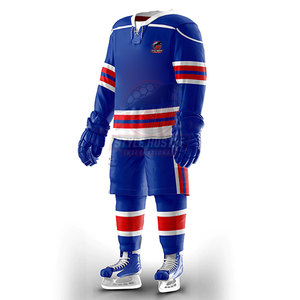 Uniforme de hockey sobre hielo de tacto suave al mejor precio de fábrica, uniforme de hockey sobre hielo al por mayor para hombre - Product Image 4