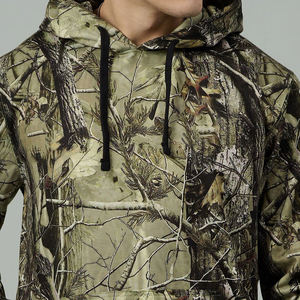 Lightweight Comfortable High Quality Men's <b>camouflage</b> Solid Pattern Tracksuit Set Winter Collection Training Wear Customization - Product Image 5