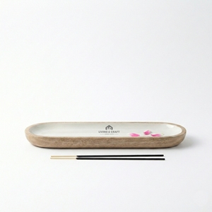 Elegante Porta Incienso Árabe Hecho a Mano de Madera con Recolector de Ceniza para Meditación en Ramadán y Decoración del Hogar - Product Image 4