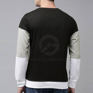 Sweat-shirts en molleton polyester/coton pour hommes, durables et très demandés, avec logo personnalisé, pour l'hiver - Product Image 2