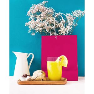 Rose for Pink 30 Sacchetti Regalo Medi con Manici, Confezione da 11"x5"x8", Versatili per Molteplici Usi - Product Image 3