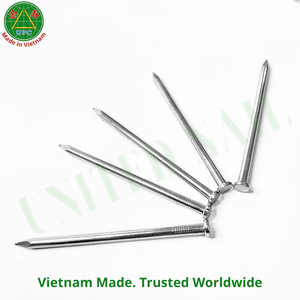 3.7 inch Smooth Shank Steel <b>Nails</b> with Checkered Head Style for Construction Projects from Vietnam | clavo de uso gene - Product Image 3