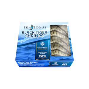 Camarones Tigre Congelados Procesados Higiénicamente con Textura Firme, Sabor Natural y Almacenamiento Conveniente para Servicios de Alimentación - Product Image 2