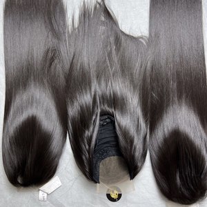 Venta al por mayor de pelo liso 3 mechones de hueso vietnamita recto mechones de cabello humano virgen extensiones de cabello humano Venta caliente de verano - Product Image 4