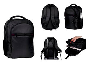 Sac à bandoulière multi-compartiments Liviya imperméable en PP pour ordinateur portable – Cadeaux promotionnels pour hommes et femmes - Product Image 4