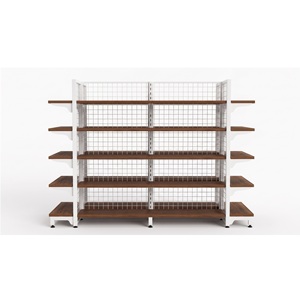 Estante de Almacenamiento de Acero Laminado en Frío y Madera, Resistente, Desmontable, de Doble Cara y Ajustable, Fabricado en Vietnam - Product Image 1
