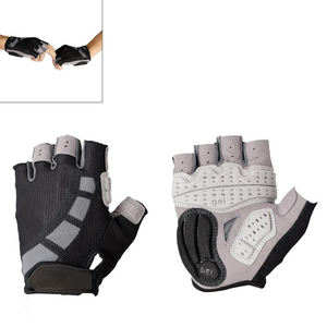 Gants de cyclisme unisexes sans doigts, antidérapants, absorbant les chocs, respirants - Product Image 2
