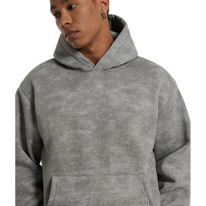 Sweat à capuche oversize ample en mélange de coton doux et confortable, idéal pour le streetwear, les tenues décontractées ou de voyage - Product Image 3