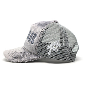 Casquette Trucker en Velours Doux à 5 Panneaux Personnalisée en Gros avec Logo Brodé, Respirante et Imperméable pour Activités de Plein Air, Plage et Cyclisme - Product Image 2