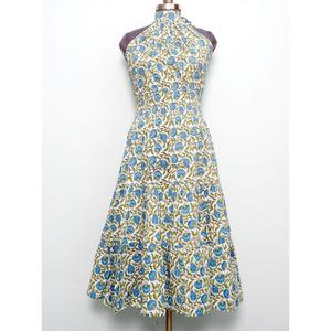 Elegante Vestido de Algodón Estilo Coreano para Mujer, Sin Mangas, Cuello Halter, Vestido de Invitada de Boda, Último Diseño Casual, Vestidos Sin Mangas - Product Image 1