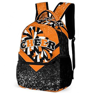 Wholesale Durable Solid <b>Waterproof</b> <b>Stylish</b> Glitter Trendy Printed Sublimation Rhinestones Nylon Patches Cheerleading <b>Backpack</b> - Product Image 1