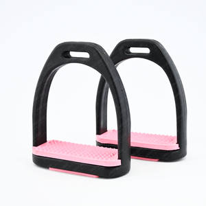 โกลนม้าพลาสติกอานสำหรับเด็กเรียนขี่ม้าดีไซน์ตามหลักการยศาสตร์ไม่ลื่น - Product Image 1