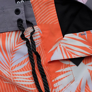 Shorts de bain personnalisés pour hommes, impression par sublimation, nylon/coton, séchage rapide, respirant, écologique, plage, été, sportif - Product Image 4