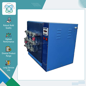 ผลิตในอินเดีย คุณภาพพรีเมียม เครื่องทดสอบความยืดหยุ่น Schildknecht Flex Tester ความถี่การยืด 500 CPM สำหรับยาง หนัง และผ้าเคลือบ - Product Image 3