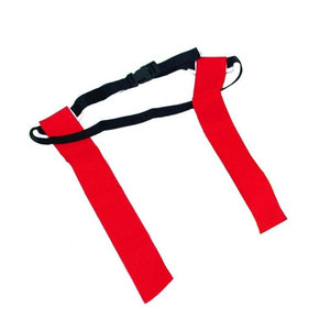 Correas Ajustables Rojas con Anillos Metálicos, Diseño de Color Sólido, Estilo Básico Unisex - Product Image 5