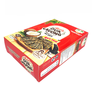 Galletas de Coco Horneadas con Sésamo Negro QUYTHU 150g, Snack Crujiente de Sésamo y Coco, Precio Competitivo, Venta al Por Mayor, Exportación - Product Image 2
