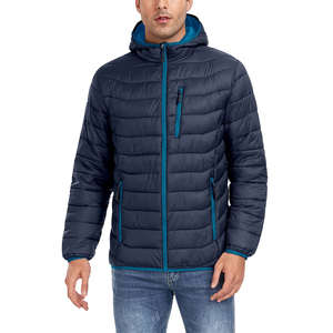 Veste matelassée brillante de haute qualité pour homme, légère, unie, avec fermeture éclair, personnalisable avec logo, idéale pour l'hiver – Nouvelle collection en promotion - Product Image 1