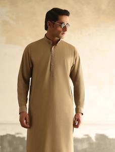 Traje Shalwar Kameez de Verano para Hombre, Diseño 2026, Hecho en Fábrica, Casual, de Algodón, Manga Larga, Diseño Sólido, para Uso Diario y Eid - Product Image 6