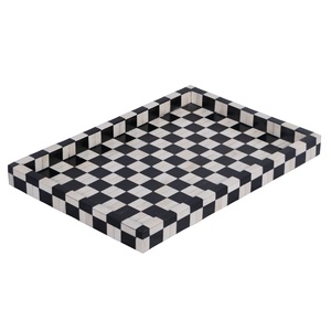 Bandeja de Servir de Madera con Incrustaciones de Resina Hecha a Mano, Estilo Nórdico, Bandeja de Almacenamiento para Cocina, Bandeja de Servir de Madera al por Mayor - Product Image 6