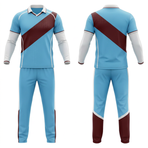 <b>Cricket</b> Uniform Set Printed Sublimation Design Options | Men Women Adult <b>Cricket</b> Polo Shirt Trouser Full Team 100% Polyester - Product Image 4