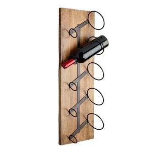 Porte-bouteilles en bois de pin de haute qualité pour bar, restaurant, hôtel et maison, design nouveau, support à bouteilles, design personnalisé, taille sur mesure - Product Image 1