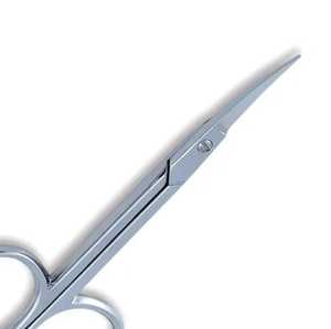 Ciseaux à cuticules russes avec logo personnalisé, marque privée, extra fins et extra tranchants, ciseaux de manucure courbés avec emballage personnalisé - Product Image 2