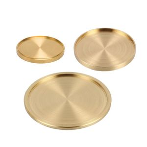 Premium Metal <b>Coaster</b> Set For Dining Tables Stylish Beverage Protection With Durable Decorative Finish Design - Product Image 4