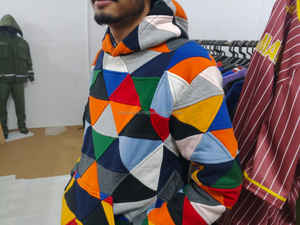 Men's Heavyweight Cotton <b>Oversize</b> for Puff Print <b>Hoodie</b> & Sweatshirt High Quality <b>Black</b> Line for Winter - Product Image 2