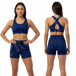 Stretchy Comfortable Sublimation Custom Printed Design Fitness <b>Shorts</b> Gym Yoga Running <b>Tight</b> Workout Sports Biker <b>Shorts</b> OEM ODM - Product Image 3